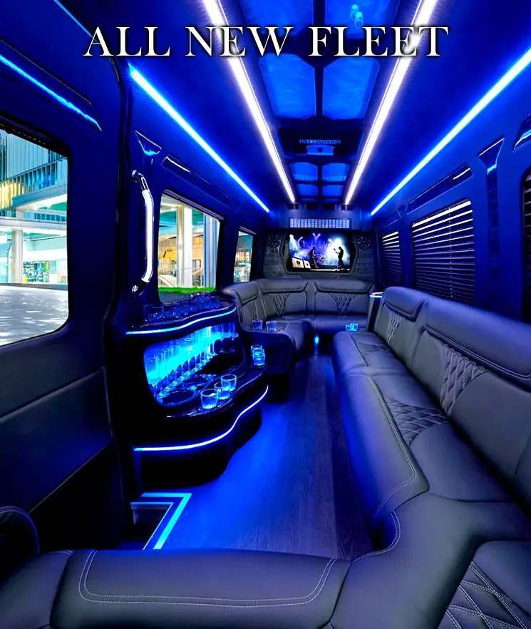 Night Party Bus Rental Las Vegas - Crown LV